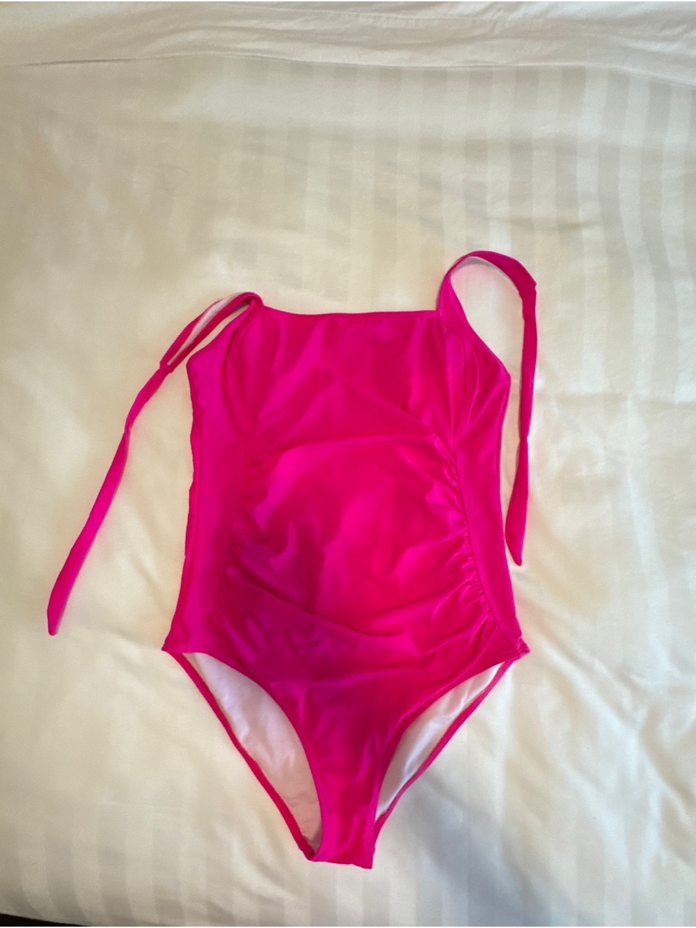 Hot Pink One-Piece Swimsuit